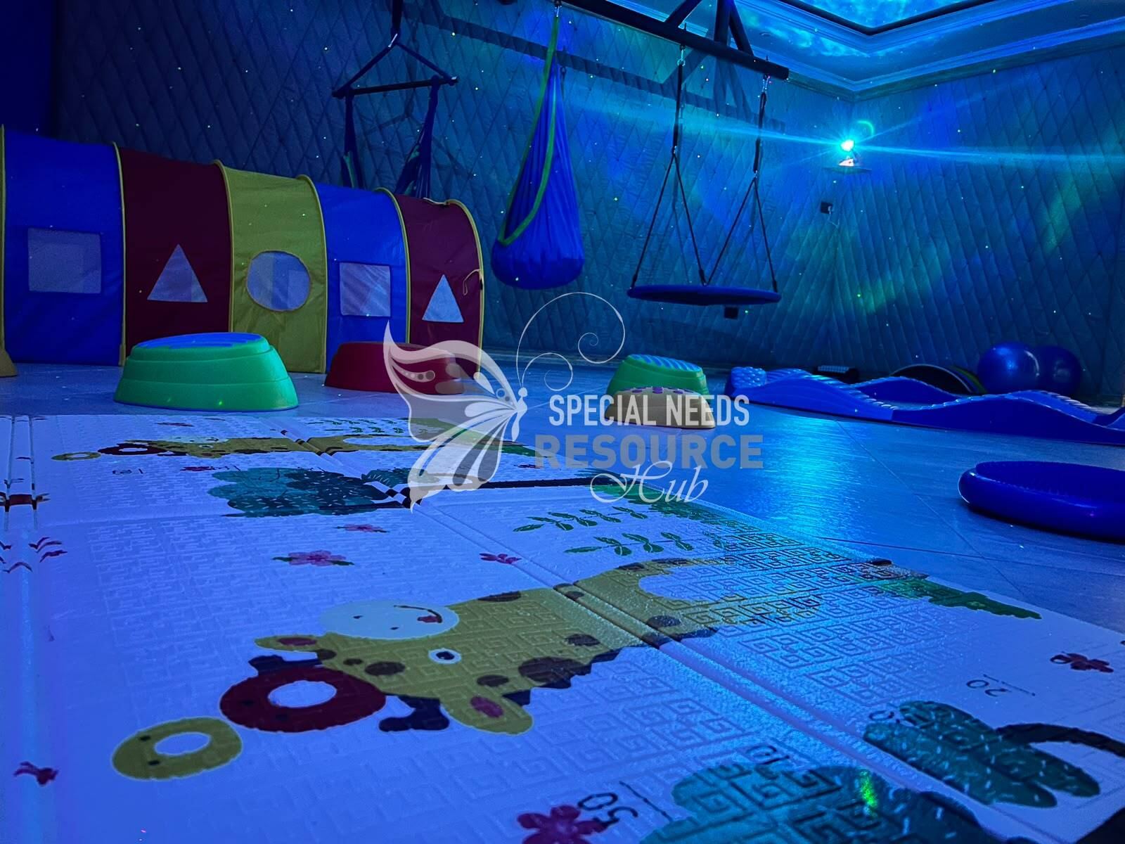 Completed sensory inclusive space